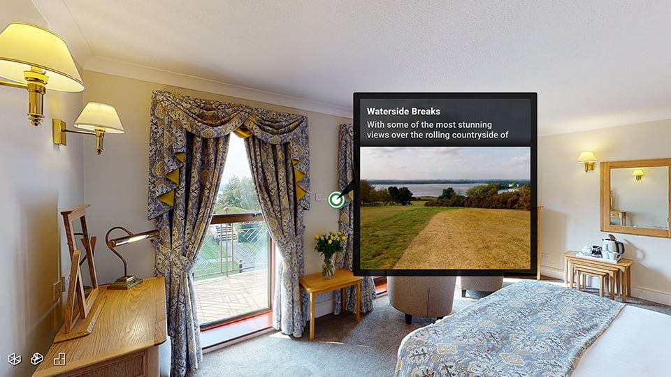 Location, Location, Staycation? - Virtual Tours & Holiday Lets 1 Data-tag containing images in a virtual tour of a holiday let