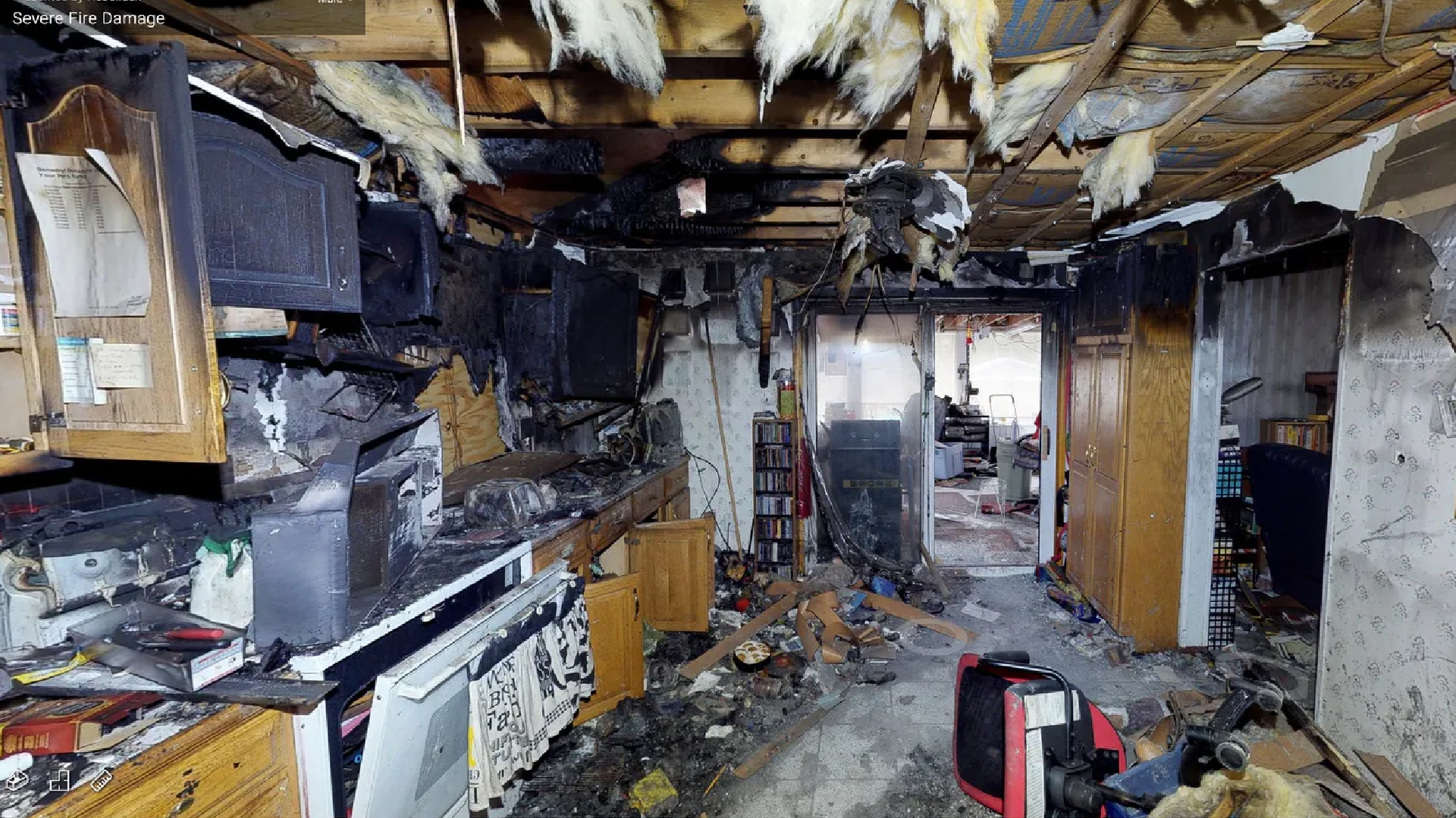 Digital Twins & Property Insurance: A Quick Guide 1 Fire damaged property