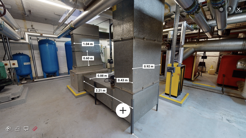 Matterport 3D Tours for Development Measurements