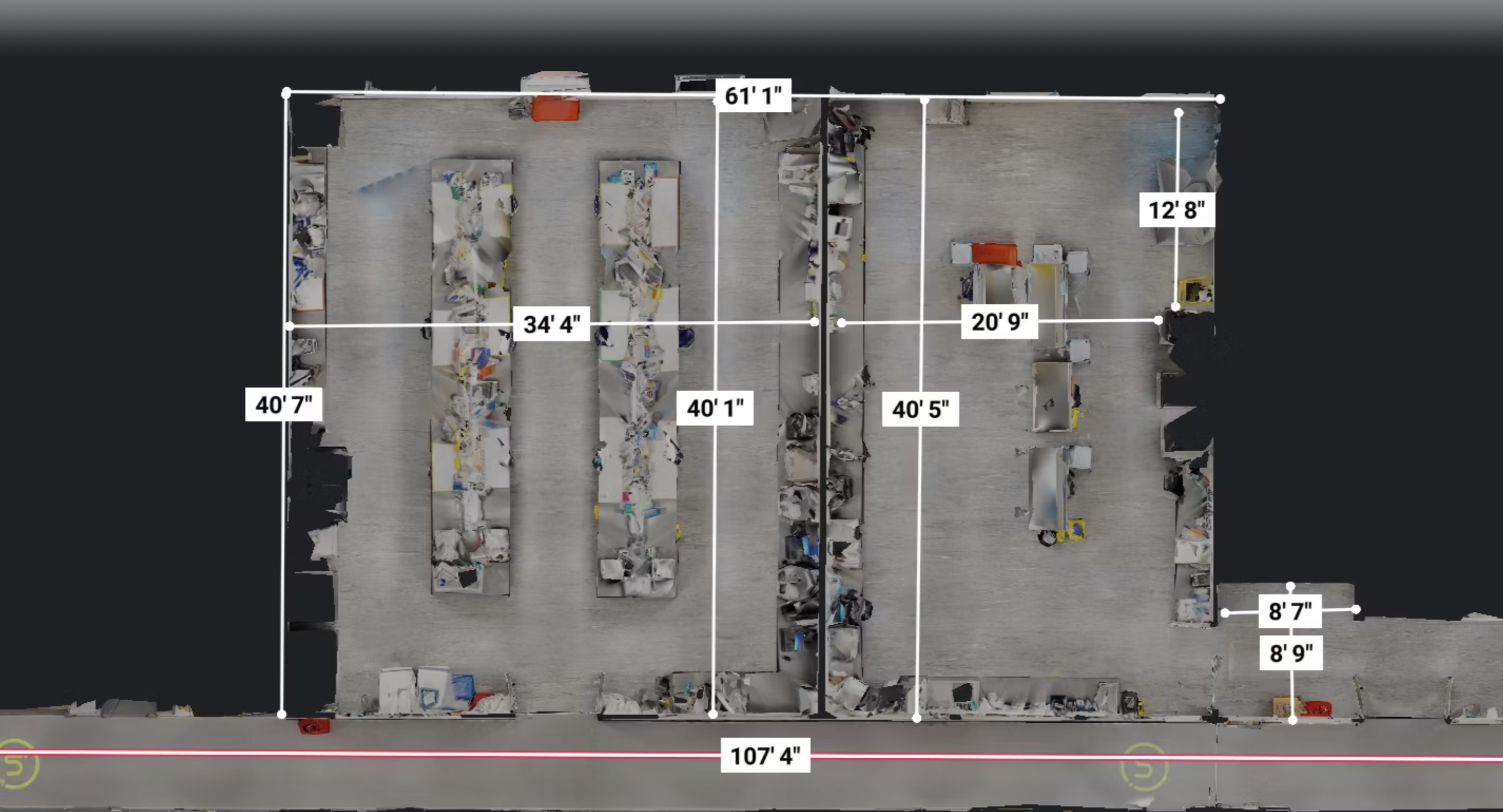 Matterport Tours for Development Measurements
