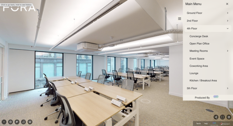 360 Virtual Tours in Office Leasing