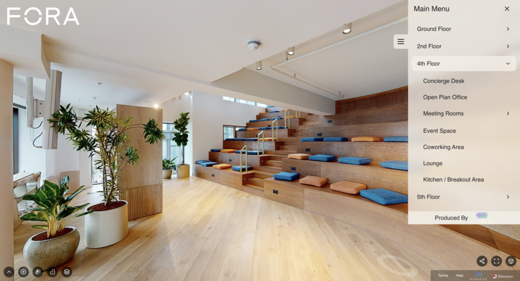 Boosting Office Leasing with 3D Virtual Walkthroughs