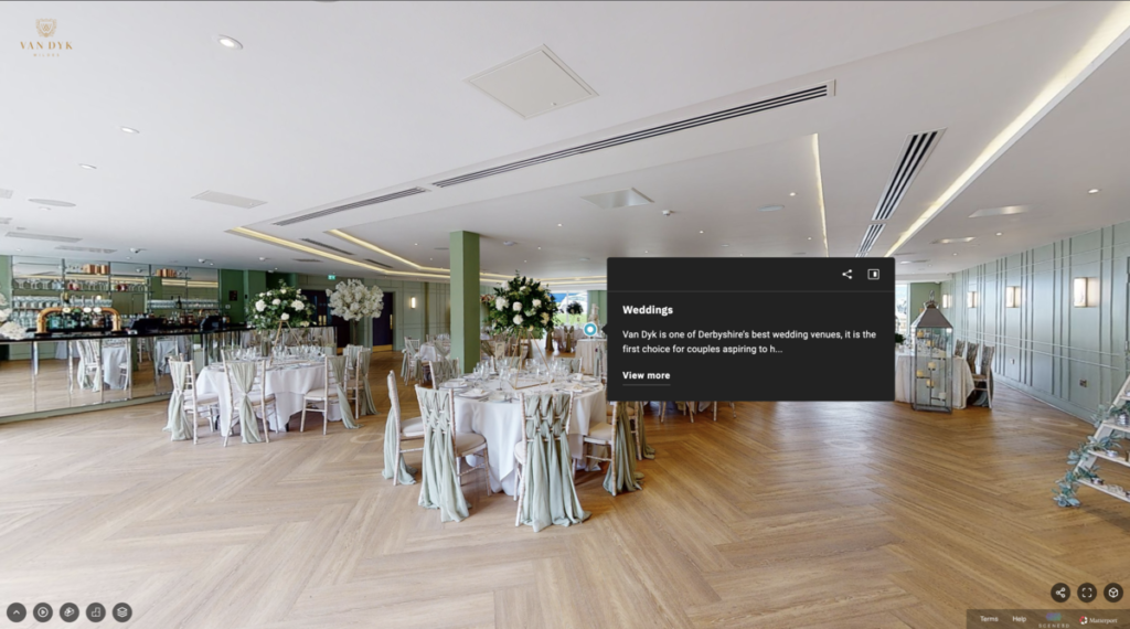 Virtual Tours For Wedding Venues: What Couples Want To See 2 Virtual Tours For a Wedding Venue