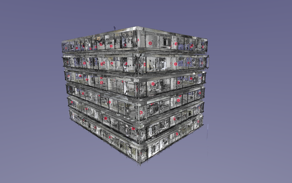 Measured Survey Deliverables Explained: Point Cloud, CAD Drawings and Revit Models 2 Point Cloud