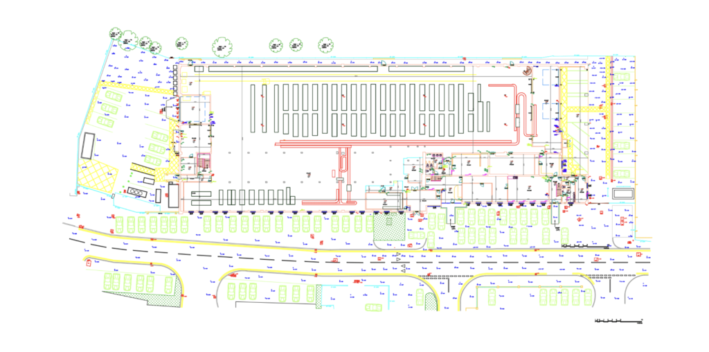 Point Cloud vs CAD Drawings vs Revit Model: Which Deliverable Do You Need? 2 CAD Example
